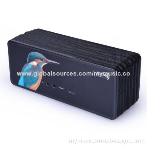 Stereo Wireless Bluetooth Speaker with Top-grand and Maximum Sound Output